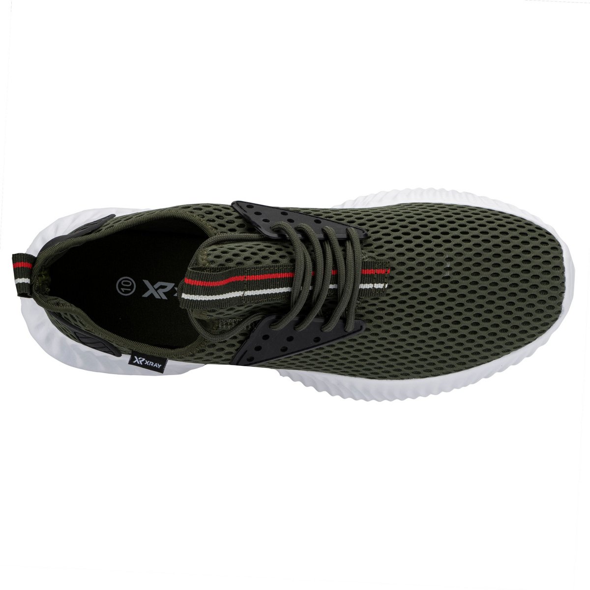Мужские Xray Footwear Men's Zephyr Low Top Sneaker - 10, GREEN — фото 6