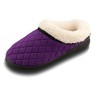 Roxoni Girls Slipper Cozy Comfort Warm Quilted Fleece Clog House Shoe - 3 of 4