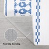 Moroccan Area Rug Washable Rug Soft Non Slip Low Pile Printed Geometric Trellis Rugs for Bedroom Living Room - 3 of 4