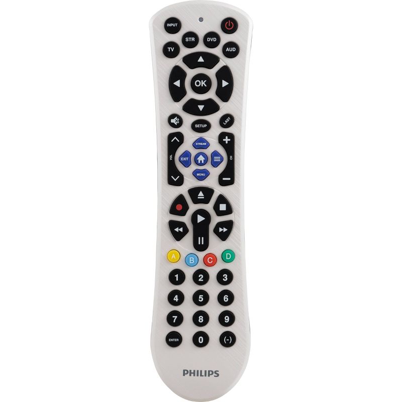Philips 4-Device Universal Remote Control Pearl White, 1 of 10
