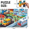 Jumbo Floor Puzzle 48 - Piece City Transportation Jigsaw, Educational Toy for - 2 of 4
