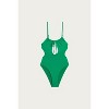 Women's RUCHED CUTOUT ONE PIECE - WE WORE WHAT - 2 of 4