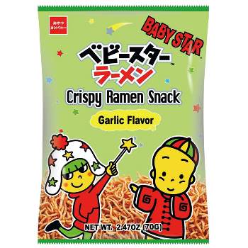 Shirakiku Baby Star Ramen Garlic Chips - 2.47oz