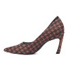 New York & Company Women's Kailynn- Pointy Textured Pump Heels - 3 of 4