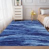 Acekool Abstract Rug, Washable Foldable Area Rug, Non-Slip, Soft Thin, for Living Room - 3 of 4