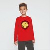 The Juniper Shop SmileyWorld Never Grow Up Youth Long Sleeve Tee - 3 of 4