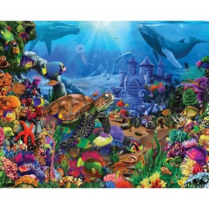 Springbok Undersea Turtle 1000 Piece Jigsaw Puzzle - 1 of 3