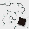 50ct Solar LED Christmas Indoor Outdoor Mini String Lights with Green Wire - Wondershop™ - 4 of 4