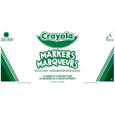Crayola Broadline Markers 256ct