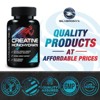 Creatine Monohydrate Capsules – Strength, Lean Muscle Growth & Workout Support - 60 Capsules - 3 of 4