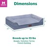 FurHaven Plush & Embossed Velvet Dreamer Orthopedic Sofa Pet Bed for Dogs and Cats - 2 of 4