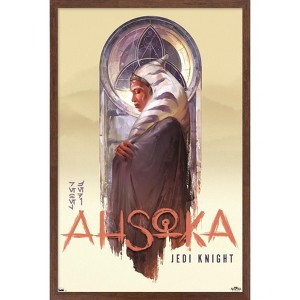 Trends International Star Wars: Ahsoka - Jedi Knight Framed Wall Poster Prints - 1 of 4