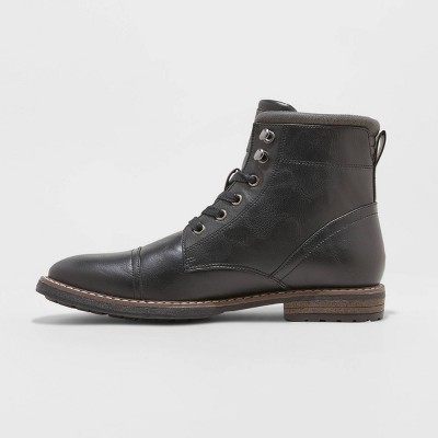 Goodfellow & Co Mens Sz 7 Jeffrey Cap Toe Fashion Combat Boots Black true Goodfellow & Co | Shoes | Goodfellow Co Mens Sz 7 Jeffrey  main image 4
