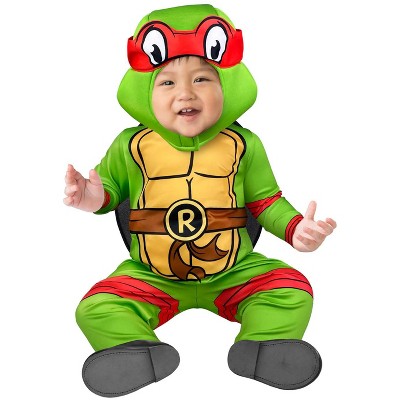 Teenage Mutant Ninja Turtles Donatello Raphael Leonardo Newborn Baby Boys  Romper And Bucket Sun Hat Green 6-9 Months : Target