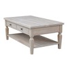 Vista Coffee Table Unfinished - International Concepts : Target