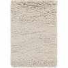 Hauteloom Kettering Solid Cream Wool Shag Rug - 3 of 4