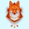 Men's Design By Humans Firefox Stare By sayahelmi T-Shirt - 2 of 3