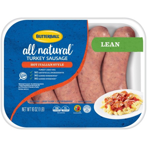 Hot Italian Turkey Sausage | Mr. Bill's Poultry Market