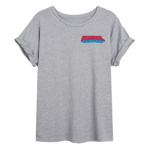 Women's - Marvel - Deadpool Primary Oversized Graphic T-Shirt - 1 of 4