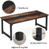 PAGED Large Modern Computer Desk, Heavy Duty Office Desk with Steel Frame & Spacious Desktop for Living Room - 3 of 4