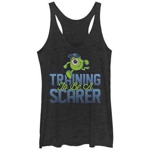 Women's Monsters Inc Training to be a Scarer Racerback Tank Top - image 1 of 3