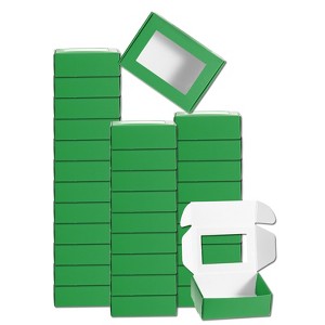 Unique Bargains Durable Soap Packaging Boxes Window Design Versatile Applications Gift Box 32 Pcs - 1 of 3