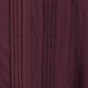 Lands' End Women's Lightweight Jersey Lace Mix Long Sleeve Pintuck Top - 4 of 4