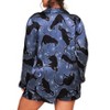 Adore Me Women's Sammi PJ Sleepwear 4X / Puuuurr-fect C01 Blue. - 3 of 3