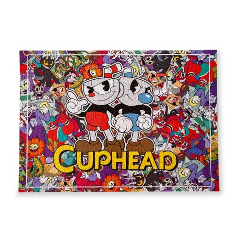 Toynk Cuphead And Mugman Collage 1000-piece Jigsaw Puzzle : Target