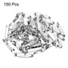 Unique Bargains Metal DIY Blankets Crafts Brooch Making Home Sewing Safety Pins 150 Pcs - 3 of 4