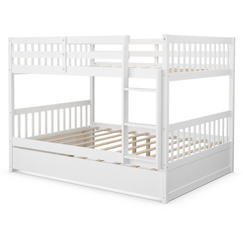 White full outlet size bunk beds