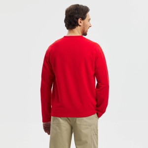 Camiseta Henley de manga larga para hombre - Goodfellow & Co™ Rojo