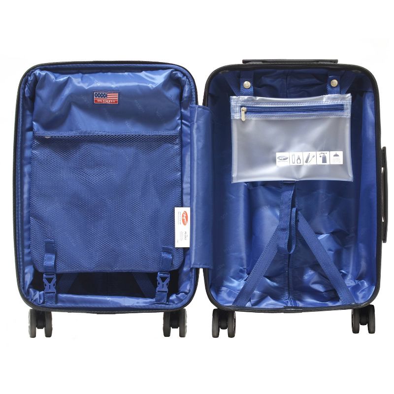 Olympia USA Sidewinder Hardside Medium Checked Spinner Suitcase, 5 of 7