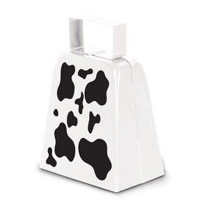 Beistle 4" Cow Print Cowbell 3/Pack 60946 - 1 of 1