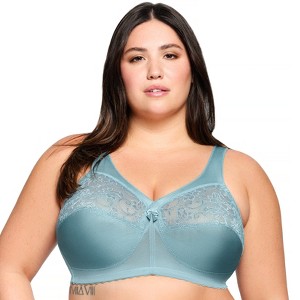 Glamorise Womens MagicLift Original Support Wirefree Bra 1000 Glacier - 1 of 4