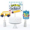 Big Dot of Happiness Back to School - First Day of School Classroom Decorations and Centerpiece Sticks - Table Toppers - Set of 15 - 3 of 4