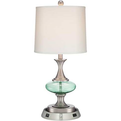 Buy 360 Lighting Modern Accent Table Lamp 21 High Brushed Nickel