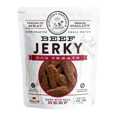 Butcher's Naturals Beef Jerky Dog Treat - 16oz