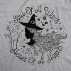 Womens Soul Of A Witch Heart Of A Hippie T Shirt Funny Halloween Tee - Crazy Dog Women's T Shirt - 2 of 4