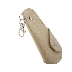Unique Bargains Faux Leather Keychain Shoe Horn 1 Pc - 1 of 4