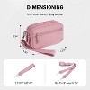 Small Nylon Crossbody Bags for Women,RFID Wristlet Purse Built in Wallet - 4 of 4