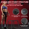 Plyometric Jump Box, 12 Inch Fitness Exercise Platform, Anti-Slip Step Up Box, Jumping Box for Home Gym Strength Training Workout, Black - 3 of 4