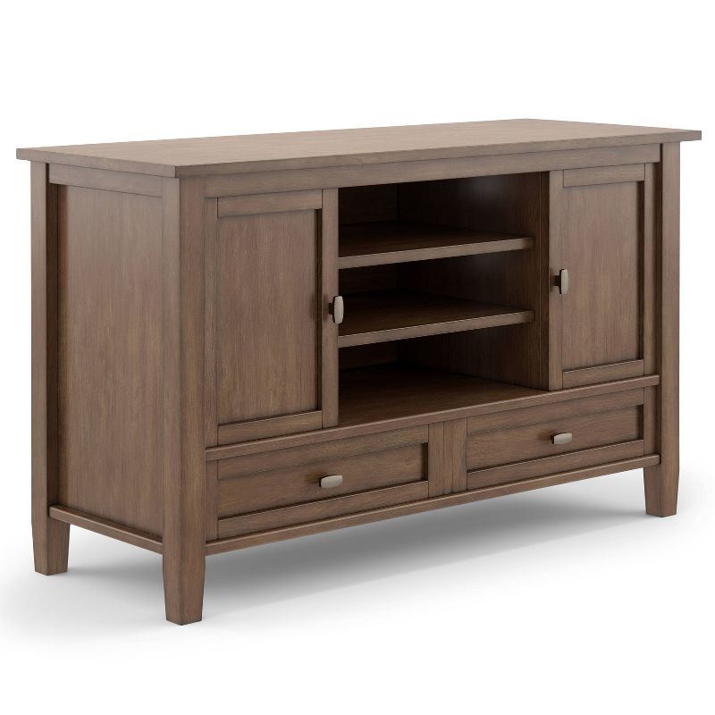 47" Norfolk Solid Wood TV Stand - WyndenHall, 1 of 8
