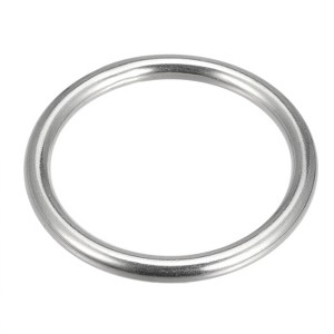 Unique Bargains Hanging Hardware 316 Stainless Steel Welded O-Ring - 1 of 4