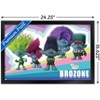 Trends International Trolls: Band Together - Brozone Framed Wall Poster Prints - 3 of 4