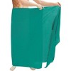 LA LEELA Men's Casual Vacation Sarong Wrap Pareo  One Size Green Solid - 2 of 4