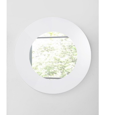 Whiteline Modern Living Contemporary Modern Occasional Delaney Console Mirror White