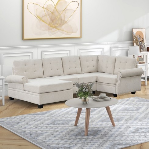 120 inch sectional sofa 2024 with chaise