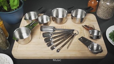 Heavy-Duty Stainless Steel 1/4 Teaspoon Measuring Spoon