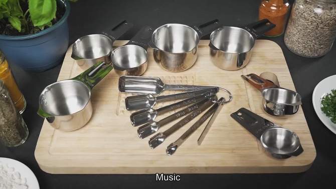 2LB Depot Single Teaspoon Measuring Spoon - Silver, 2 of 6, play video